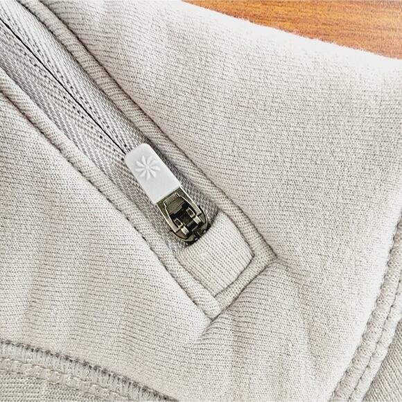 ATHLETA SMALL GRAY THERMAL SOFT LEGGINGS - Picture 8 of 8